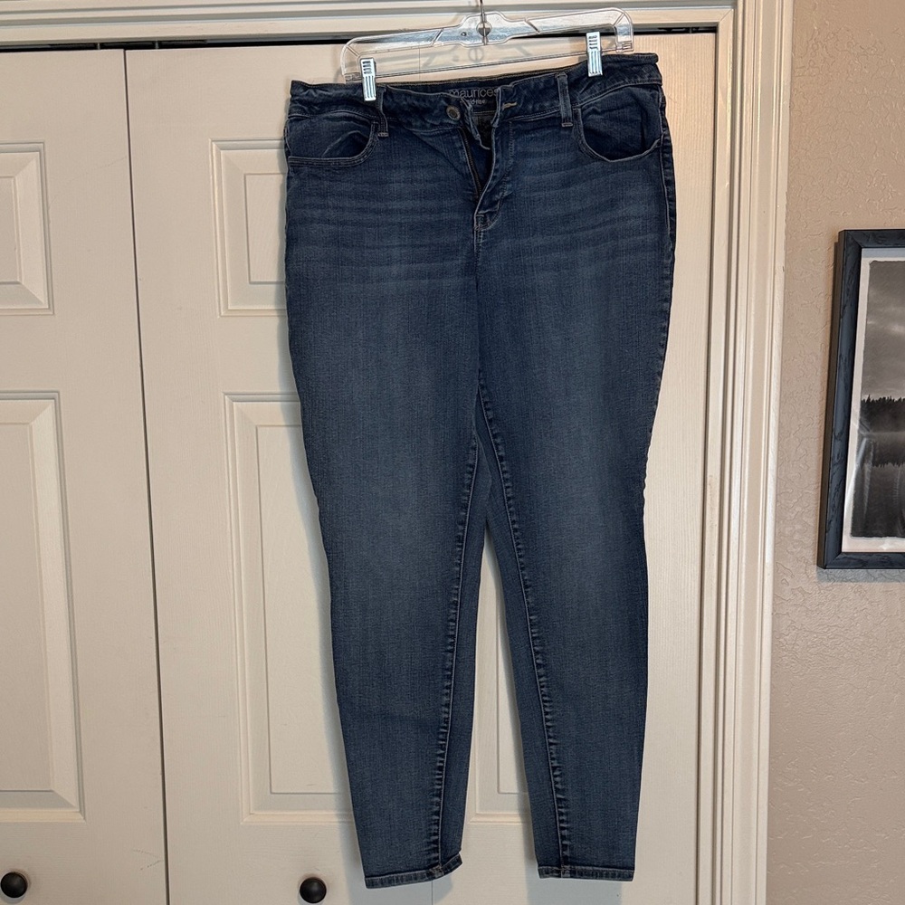 Maurices Dark Blue Women's Skinny Jeans